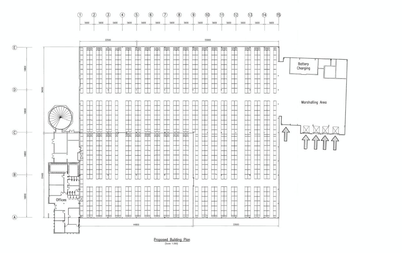 Entrepôt classe b Gellainville 6450m² Location entrepôt classe b Gellainville Eure-et-Loir OLLOG2531818 1